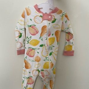 Burt’s Bees lemon onesie